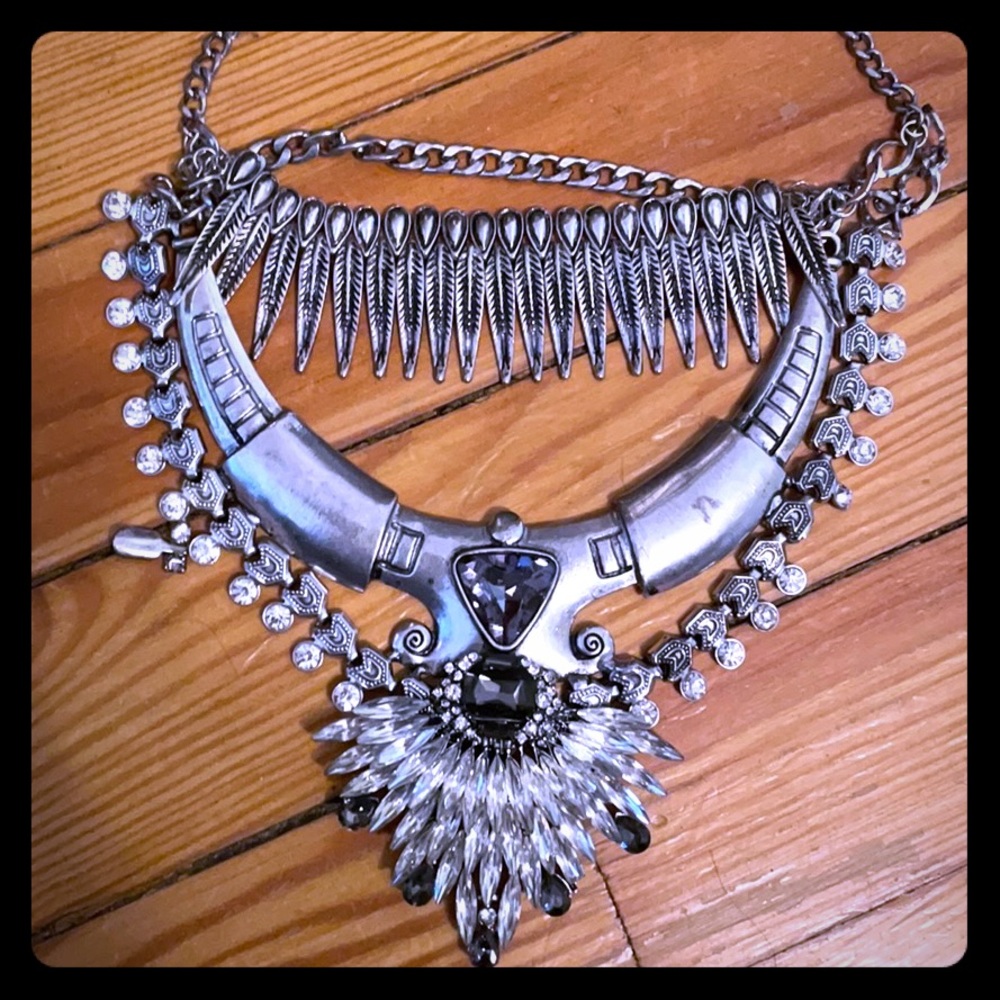 Free People bib necklace
